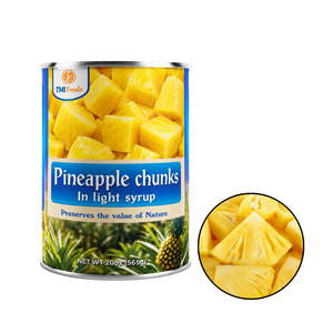 Piña en Trozos Enlatada en Almíbar Ligero, Calidad Premium, Producto de Fabricante Vietnamita Líder en Ventas, Empacada en Lata A10 - Product Image 1