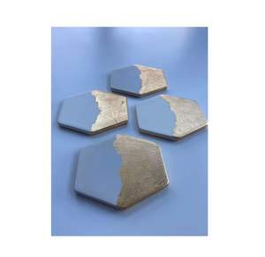 Standard Haute Qualité Marbre Noir Et Blanc Marbre Tasse De Service Dessous De Verre Tasse Arrondie Dessous De Verre Ensemble Cuisine Nouveaux Modèles - Product Image 5