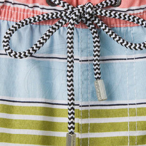 Meilleur prix OEM – Short de bain mi-taille pour homme, design personnalisé, motif uni, décontracté, en toile respirante, séchage rapide - Product Image 2