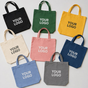 Sac fourre-tout en toile personnalisé avec logo, poignées renforcées, poche intérieure et tissu de qualité supérieure pour le shopping, les voyages et les événements - Product Image 6