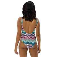 Venta caliente con precio razonable Traje de baño negro Cuentas hechas a mano para nadador Monokini Traje de baño de una pieza Trajes de baño sexy