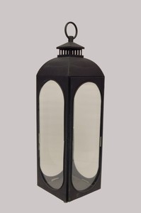 Linterna de forma cuadrada de metal más vendida con mango colgante último diseño para usos de decoración del hogar - Product Image 2