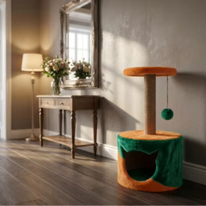 Arbre à chat Amistar Gentle Smile de haute qualité pour toutes les races et tailles de chats - Product Image 1