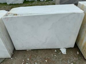 Vente chaude indien blanc pierre naturelle marbre dalle mur neige blanc marbre pour salle à manger cuisine comptoir salle de bain - Product Image 6