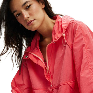 Survêtement coupe-vent personnalisé Veste de survêtement légère et motivante à fermeture éclair pour femme Tarif de gros OEM - Product Image 3