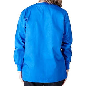 Cómodo logotipo personalizado colores enfermera Scrub chaquetas tela suave OEM venta al por mayor mujeres médico Scrub chaquetas de calidad superior - Product Image 2