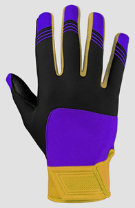 ถุงมือป้องกันนิ้วสำหรับเล่นเบสบอลใช้กลางแจ้งถุงมือให้ความร้อนด้วยแบตเตอรี่สีดำขาวพิมพ์ลายแบบถักคู่เดียว - Product Image 2