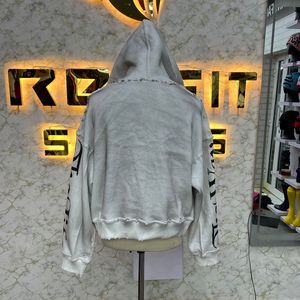 เสื้อฮู้ดซิป Rexfit Sports 2026 รุ่น Best Voice สีดำ พิมพ์ลายตัวอักษรประดับเพชร สไตล์สตรีทแวร์ ทรงปกติ ผ้าถักโพลีเอสเตอร์ สำหรับฤดูใบไม้ร่วง - Product Image 4