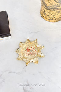 Sous-verres en métal de décor d'hôtel de maison de vente chaude à prix bon marché - Product Image 4