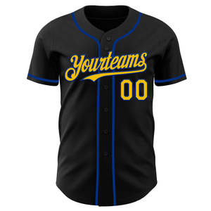 Wholesale <b>baseball</b> <b>jersey</b> <b>bulk</b> breathable lightweight quick dry durable stitched moisture resistant comfort team sports design - Product Image 2