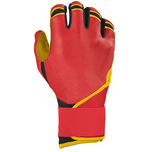 Super Grip Baseball Softball Batting Gloves Durable Quality with Custom Logo Cheap Sport Training Leather Gloves - Product Image 1