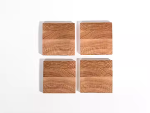 Modern <b>Walnut</b> with Natural Finished Perfect for Home Restaurant <b>walnut</b> coasters <b>Table</b> Decor Accessory by crescent crafts - Product Image 5