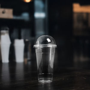 Factory Wholesale Eco Friendly Disposable Single Wall Plastic <b>Cups</b> with Custom Logo for <b>Iced</b> <b>Coffee</b> Tea & PET Beverages - Product Image 2