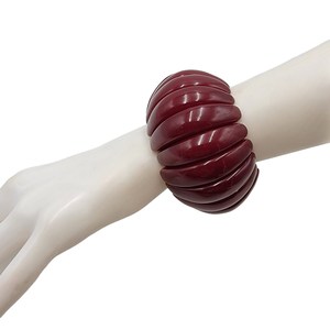 Aaliyan impex สร้อยข้อมือลูกปัดเรซินสีสันสดใสลูกปัดมุกเทียมแฟชั่นสวมใส่ทุกวันสไตล์นางฟ้าเทียมเสน่ห์เน้น - Product Image 4