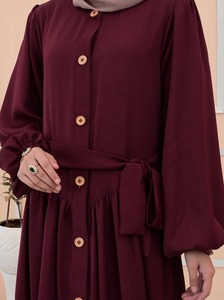 Hermoso caftán tradicional marroquí, nuevo diseño con cuentas de piedra hechas a mano, coloridos vestidos y accesorios musulmanes antiestáticos - Product Image 2