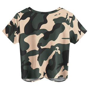 เสื้อครอปเข้ารูปลำลองสำหรับผู้หญิงฤดูใบไม้ร่วงขายดีเสื้อยืดสั้นใส่สบายเซ็กซี่และระบายอากาศสีดำ - Product Image 4