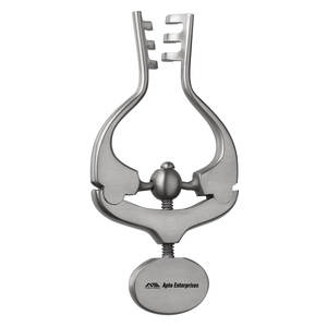 Rétracteur Jansen 4 pouces manuel pointu 3X3 dents Instrument chirurgical en acier inoxydable de haute qualité certifié CE pour les tissus mous - Product Image 1