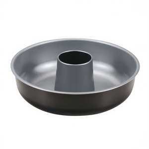Molde para Donuts de Acero Inoxidable Antiadherente Silver Elegance de 25 cm, Plato para Hornear de Guardini para Moldear Pasteles Fácilmente - Product Image 2