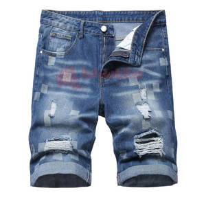 Short en jean décontracté de qualité supérieure pour hommes 2025 dernière conception couleur et taille personnalisées style personnalisé en gros - Product Image 1