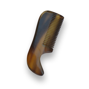 Meilleure qualité poli naturel corne peigne à cheveux pour usage domestique Logo personnalisé Salon fonction de soin des cheveux prix d'usine en gros - Product Image 3