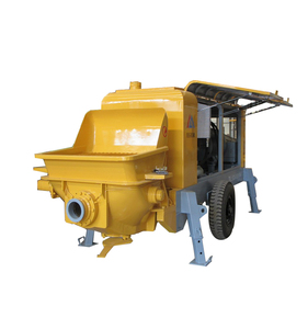 Pompe à béton diesel mobile de bonne qualité, prix d'usine en Chine, prix de la pompe à béton sur remorque - Product Image 3