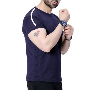 Vente directe usine – T-shirt de sport léger 220 g/m² à col rond, design tendance pour l'été, idéal pour la gym et l'entraînement – Nouveauté très demandée - Product Image 2