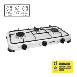 Cucina a Gas 3 Fuochi Potenza 5,4 Kw. - Product Image 3