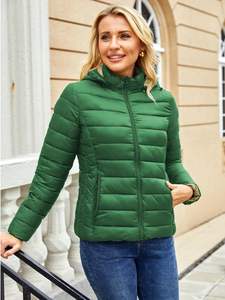 Breathable New Design OEM Hot Selling Customized Women Winter <b>Puffer</b> Coat Ladies <b>Puffer</b> <b>Jackets</b> Customized Size Colors and Logo - Product Image 3