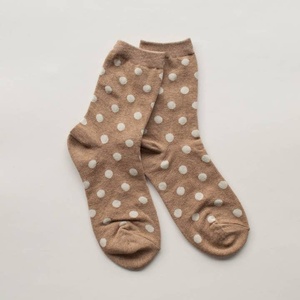 ODM Polka Dot Patterns Soft Cotton Crew Calcetines Antibacterianos Ropa informal diaria para hombres y mujeres Fábrica certificada - Product Image 6