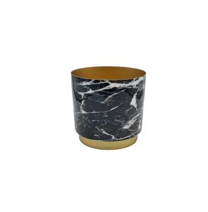 Florero de hierro de metal elegante de exhibición floral con patrones recortados para detalles de hogar únicos en ambientes vintage y modernos - Product Image 5