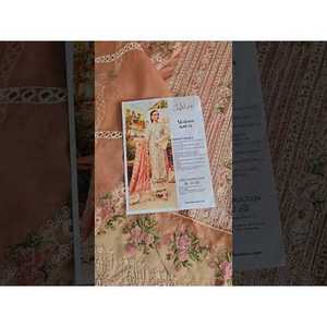 Salwar Kameez de luxe Elaf Premium - ELM-12 Shahana-TC-1330 - 100% coton - Product Image 2
