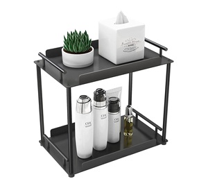 Porte-parfum en métal design fait à la main en laiton AK avec 2 niveaux en finition multicolore pour accents de décoration d'hôtel/décor à la maison - Product Image 5