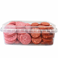 Boîte de rangement alimentaire moderne en plastique PP injecté pour cuisine, durable, anti-poussière, pour réfrigérateur et garde-manger