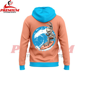 Sweats à capuche à fermeture éclair personnalisés pour hommes Sweat à capuche brodé en polaire unisexe pour hommes - Product Image 6