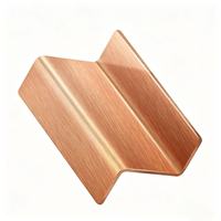 Piezas de latón y cobre rojo de alta precisión, personalizadas, para estampado, doblado y procesamiento de chapa metálica, incluyendo soportes de barra colectora de cobre eléctrico, cortadas con láser.