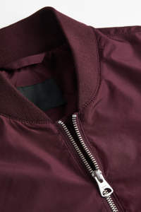 Manteau de printemps en nylon de taille décontractée blouson d'aviateur logo personnalisé veste de baseball imperméable pour hommes vêtements - Product Image 2