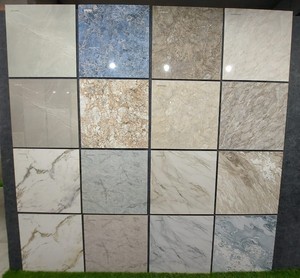 Bon marché 60x60 80x80 Carreaux de sol muraux en porcelaine émaillée polie marbre céramique rustique - Product Image 3