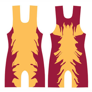 Singlet de Lucha Personalizado por Sublimación, de Secado Rápido, Transpirable, para Hombres, Niños y Jóvenes, Equipo Profesional, Tejido de Poliéster Elástico y Duradero - Product Image 3