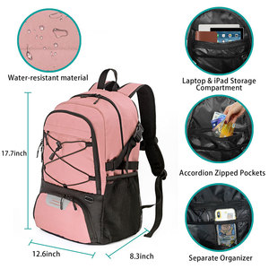 Sac à dos de football de qualité supérieure avec logo personnalisé, idéal pour le sport en plein air / Vente en gros de sacs de football - Product Image 4