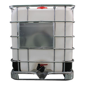 Tanque IBC Reacondicionado de 110 Galones, de Plástico, con Palé de Material Compuesto - Product Image 4