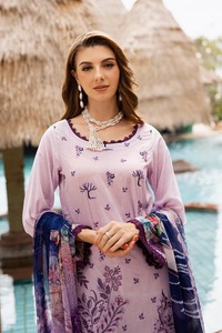 Vestido de mujer pakistaní Salwar kameez para verano última colección 2025 vestido de diseñador pakistaní al por mayor - Product Image 2