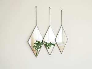 <b>Wall</b> Decor <b>Mirror</b>, Decorative <b>Mirrors</b>, <b>Mirror</b> <b>Wall</b> Art, Trendy <b>Mirrors</b>, <b>Hanging</b> <b>Mirrors</b>, Geometric <b>Wall</b> Decoration, - Product Image 4