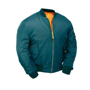 Chaqueta bomber vintage negra de otoño para hombre personalizada al por mayor con cuello vuelto y cremallera frontal - Product Image 4