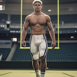 Pantalon de football américain pour jeunes personnalisable 2025, pantalon de compression pour hommes, 100% polyester, vêtements d'équipe, pantalon américain pour hommes - Product Image 6