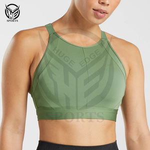 Soutien-gorge de sport personnalisé pour entraînement soutien-gorge de sport sexy et confortable à maintien élevé avec logo personnalisé - Product Image 1