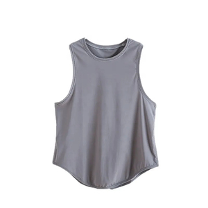 2025 New Arrival Women's Casual <b>Yoga</b> Top with Custom Logo Size and Color Options Quick Dry Women's Tanks Tops - Product Image 1