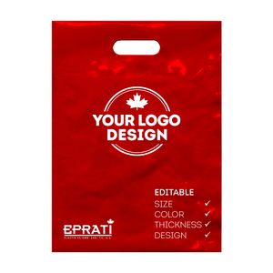 Bolsa de Compras de Plástico MDPE con Asa, Impresa Personalizada al por Mayor, Hecha en Turquía - Product Image 2