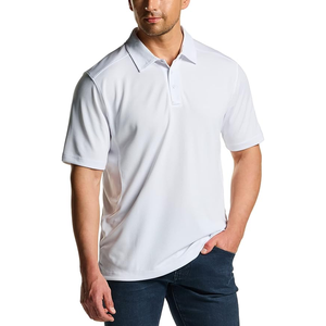 Style décontracté d'été avec motif solide T-shirt polo de haute qualité pour hommes T-shirt à manches courtes personnalisé pour hommes Polo - Product Image 2