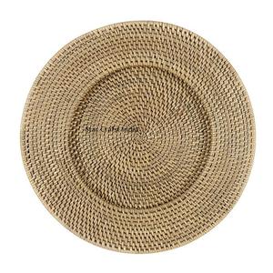 2 Bandejas de Servicio de Yute y Mimbre Hechas a Mano, Bandeja para Servir Alimentos, Venta al por Mayor de Fábrica, Suministros para Restaurantes y Hoteles de Fabricante Indio - Product Image 6