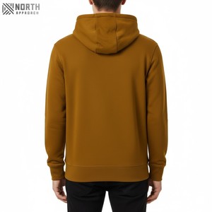 Pulls à capuche délavés à l'acide 100% coton de haute qualité pour hommes impression personnalisée décontracté tricoté hiver polaire sérigraphie réversible - Product Image 2